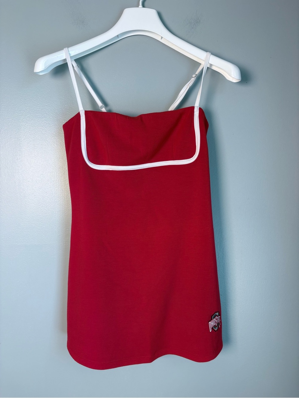 Ohio State Buckeyes Athletic Dress Romper Built In Shorts Medium Game Day